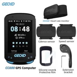 GEOID CC600 Route Navigation Bicycle GPS Computer 11 Languages Wireless Bike Speedometer Automatical WIFI ANT+ Odometer