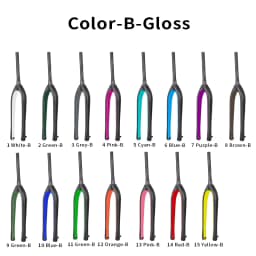 BXT 29er Carbon MTB Fork Boost 110*15mm Disc Brake Bike Fork 29'inch Tapered 1-1/8 To 1-1/2 Thru Axle Fork