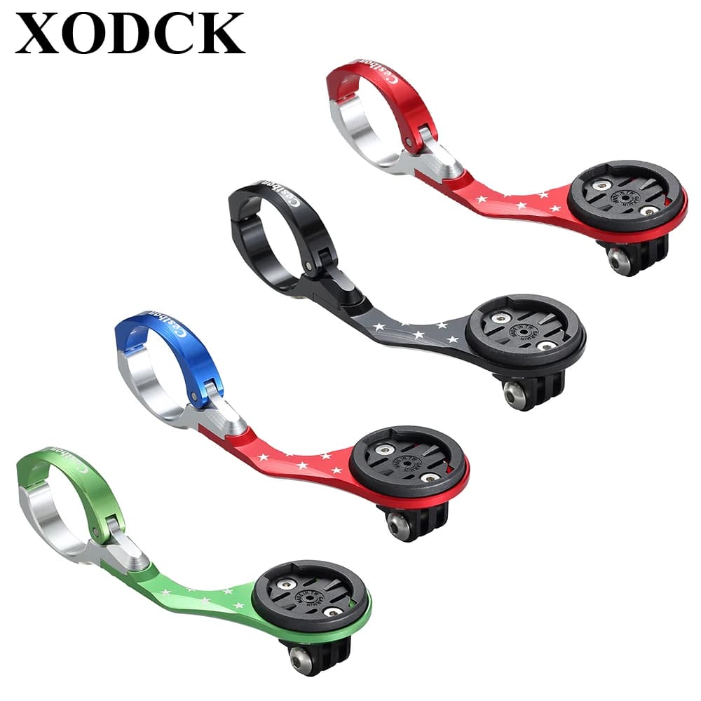 Bicycle Computer Odometer Wireless Support Extended Holder Camara Mount Bracket Handlebar Speedometer For Garmin Wahoo Bryton