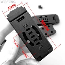 5/10CPS Hunting Kydex Waist Clip Tek Lok Belt Loops Belt Clip For Knife Kydex Sheath/Holster K Sheath Scabbard Gun Holster Clip
