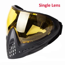 Tactical FMA F1 Mask Full Face Mask with Single Layer Lens Paintball Safety Anti-fog Goggle Mask Dustproof Airsoft Accessory