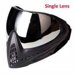 Tactical FMA F1 Mask Full Face Mask with Single Layer Lens Paintball Safety Anti-fog Goggle Mask Dustproof Airsoft Accessory