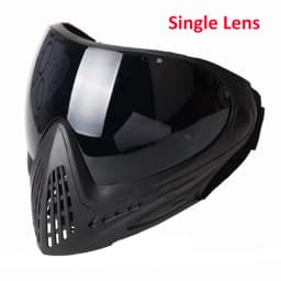 Tactical FMA F1 Mask Full Face Mask with Single Layer Lens Paintball Safety Anti-fog Goggle Mask Dustproof Airsoft Accessory