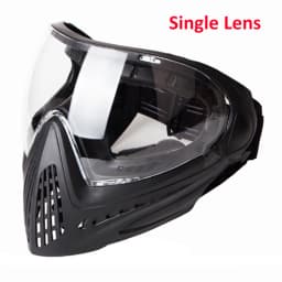 Tactical FMA F1 Mask Full Face Mask with Single Layer Lens Paintball Safety Anti-fog Goggle Mask Dustproof Airsoft Accessory