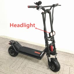 Original Head Light Assembly for Kaabo Wolf Warrior KickScooter Headlight Wolf King Electric Scooter Front Light Replacements