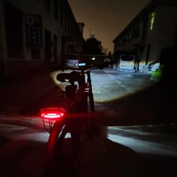 EBKE electric bicycle12V headlight conversion system 12V dedicated headlights rear lights brake lights turn signal horn