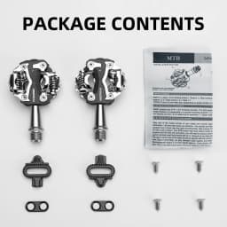 ZERAY Bicycle Pedals ZP-108S Cycling Self-Locking Pedals Clipless Pedals Aluminum Alloy SPD Bike Cleat Pedals Accessories