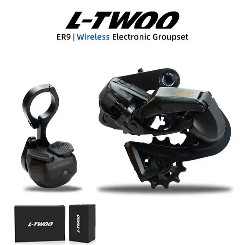 2026 LTWOO eR9 Wireless Electronic Shifting Groupset, Compatible with 10-12 speed for 14-20 inch Folding bike/Flat bar Road bike