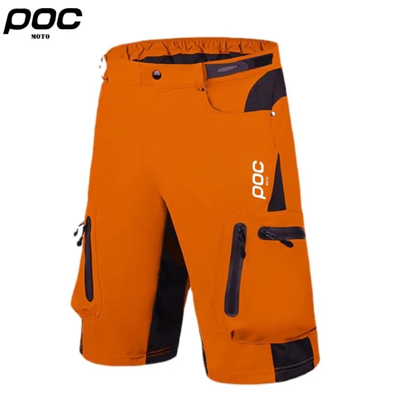 2022 Cycling Moto POC Team Defend MTB Short Pants Ride Mountain Bike Shorts Motocross Bmx XC Pant Bicycle Trousers Breathable