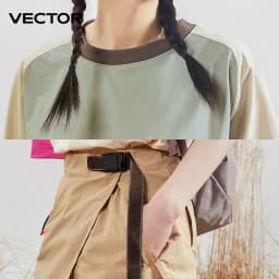VECTOR 2024 Summer New Outdoor Mountaineering Hiking Fishing Beach Sweat-absorbing Quick Drying High Quality T-shirt
