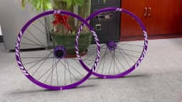 RUJIXU 9 Pawls 3 Teeth MTB Wheelset Aro 29 27.5 26 Clincher Rims Disc Brake 32h QR TA BOOST HG Hub Mountain Bike Wheel Set
