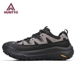 HUMTTO Cowhide Outdoor Men Hiking Boots Waterproof Hunting Boots Women Trekking Shoes Ankle Trekking Shoes Walking Sneakers