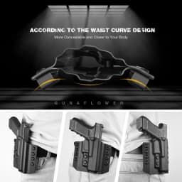 OWB Kydex Holsters for Glock 17/ Glock 19/ CZ P7 /CZ P09 / CZ 10C / Sig P320 / Sig P226 / S&W MP9 / Walther P99/ 1911/ H &K USP