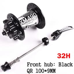 Koozer XM490 28 32 36 Holes Bicycle Hubs 4 Bearing MTB Disc Brake Hubs Mountain Bike Hub Rear Front 9*100mm or Rear 135x10mm