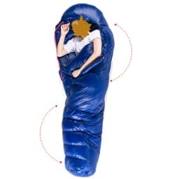 Winter Cold Weather 95% Mummy Down Sleeping Bag Sack With Compression Pack 850FP 3 Seasons For Camping Hiking Travel