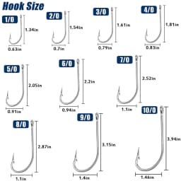 500Pcs Stainless Steel Fishing Hooks Long Shank Barbed Saltwater Fishing Hooks For Worm Single Circle Carp Fishing Hook
