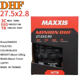 Maxis Minion DHF (M301Ru) 26x2.3 27.5x2.3/2.5/2.8 29x2.3/2.5 Folding Downhill Tires For Mountain Bikes Are More Wear-resistant