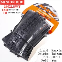 Maxis Minion DHF (M301Ru) 26x2.3 27.5x2.3/2.5/2.8 29x2.3/2.5 Folding Downhill Tires For Mountain Bikes Are More Wear-resistant