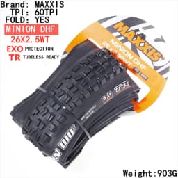 Maxis Minion DHF (M301Ru) 26x2.3 27.5x2.3/2.5/2.8 29x2.3/2.5 Folding Downhill Tires For Mountain Bikes Are More Wear-resistant