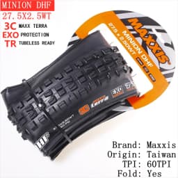 Maxis Minion DHF (M301Ru) 26x2.3 27.5x2.3/2.5/2.8 29x2.3/2.5 Folding Downhill Tires For Mountain Bikes Are More Wear-resistant