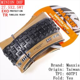 Maxis Minion DHF (M301Ru) 26x2.3 27.5x2.3/2.5/2.8 29x2.3/2.5 Folding Downhill Tires For Mountain Bikes Are More Wear-resistant