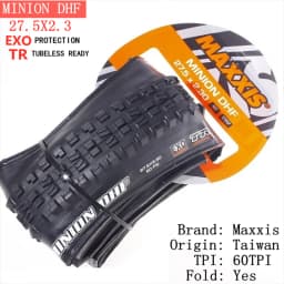 Maxis Minion DHF (M301Ru) 26x2.3 27.5x2.3/2.5/2.8 29x2.3/2.5 Folding Downhill Tires For Mountain Bikes Are More Wear-resistant