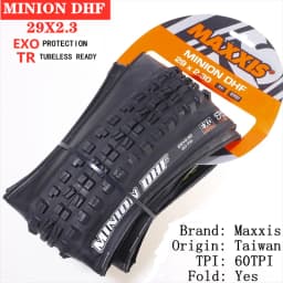 Maxis Minion DHF (M301Ru) 26x2.3 27.5x2.3/2.5/2.8 29x2.3/2.5 Folding Downhill Tires For Mountain Bikes Are More Wear-resistant