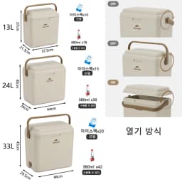 Naturehike 13/24/33L Cooler Box Large Capacity Portable Incubator Refrigerator In Car Ice Chest Outdoor Bbq Camping Storage Box