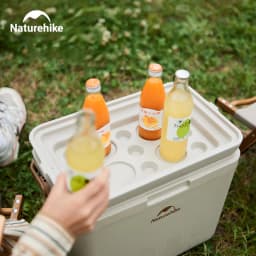 Naturehike 13/24/33L Cooler Box Large Capacity Portable Incubator Refrigerator In Car Ice Chest Outdoor Bbq Camping Storage Box