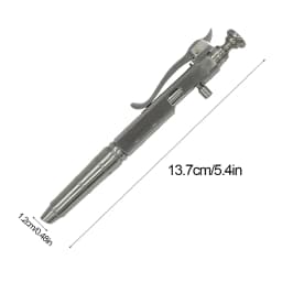 Outdoors Writing Tools EDC Stainless Steel Bamboo Model Tactical Pen Handmade Bolt Ballpoint Pen