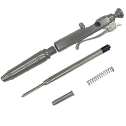 Outdoors Writing Tools EDC Stainless Steel Bamboo Model Tactical Pen Handmade Bolt Ballpoint Pen