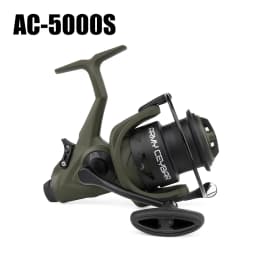 W.P.E AC Spinning Reel 5000/6000 Ball Bearings 7+1 High Gear Ratio 5.1:1 Carp Feeder Fishing Reel Full Matel Line Spool Tackle