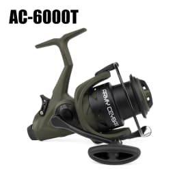 W.P.E AC Spinning Reel 5000/6000 Ball Bearings 7+1 High Gear Ratio 5.1:1 Carp Feeder Fishing Reel Full Matel Line Spool Tackle