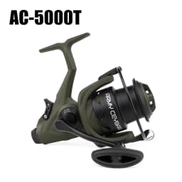 W.P.E AC Spinning Reel 5000/6000 Ball Bearings 7+1 High Gear Ratio 5.1:1 Carp Feeder Fishing Reel Full Matel Line Spool Tackle