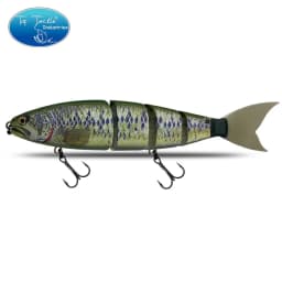 Fishing Lure Swimming Bait Jointed Floating/sinking Giant Hard Bait Section Lure For Big Bait Bass Pike Minnow Lure Size 245mm