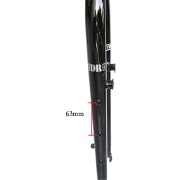 26/27.5ER DARKROCK CM-5 Cr-Mo Steels Front Fork 28.6mm DISC and V Brake MTB Rigid Fork Mountain Bikes Parts Matt Glossy