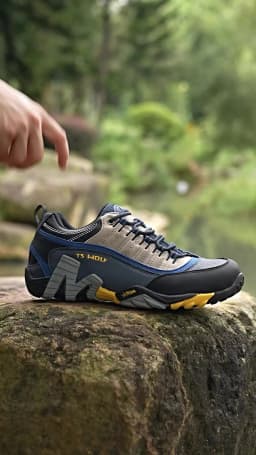 Outdoor Lover Trekking Shoes Men Waterproof Hiking Shoes Mountain Boots Genuine Leather Woodland Hunting Tactical Shoes