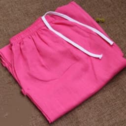 Women Cotton Linen Sports Trousers Solid Color Drawstring Loose Fit Comfortable Chinese Style Tai Chi Martial Arts Kung Fu Pants