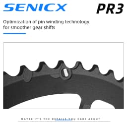 SENICX PR3 High-Quality Road Bicycle Crankset 165/170/172.5/175mm Chain 46-30T/50-34T/52-36T Aluminum Cranks for Road Bike
