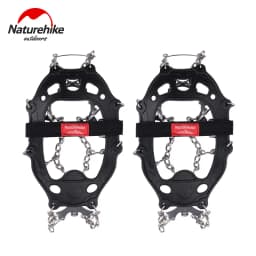Naturehike-Non Slip Climbing Crampons Cleats Shoe Cover Ice Gripper for Spikes Hiking Winter Manganese Steel Outdoor Cleats Shoe