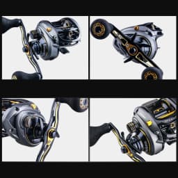 Haibo 2020 OVERLOAD Baitcasting Fishing Reel 8B+RB 5.4:1-7.1:1 Freshwater Sea Carretilha De Pesca Long Casting For Snakehead