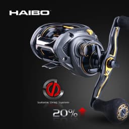Haibo 2020 OVERLOAD Baitcasting Fishing Reel 8B+RB 5.4:1-7.1:1 Freshwater Sea Carretilha De Pesca Long Casting For Snakehead