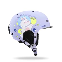 COPOZZ Kids Cartoons Ski Helmet Integrally-molded Safety Outdoor Skiing Cycling Protection Helmet Skiing Equipment