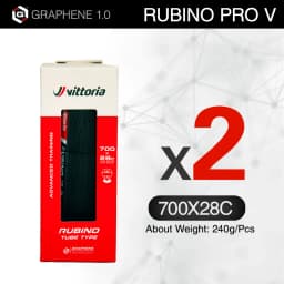 Vittoria Tire Rubino Pro V 700 X 28/700X30c Graphene 2.0 100TPI Nylon Road Bike Tire Black,Tan,Blue,Red,Yellow, White Road Tyre