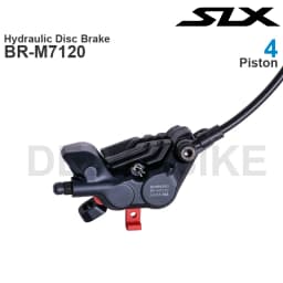 SHIMANO SLX M7120 Hydraulic Brake groupset BL-M7100 Lever BR-M7120 4 piston Brake with Pads for MTB Bike Original parts