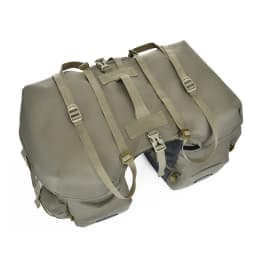 50L 2-in-1 Multifunction Bicycle Carrier Bag Trunk Bag Waterproof Double-Sided Cycling Pannier Bike Luggage for Active Travel