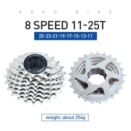 VG Sports All Size Road Bike 8 9 10 11 Speed Velocidade Bicycle Freewheel 11-25T/28T/32T/36T Bicycle Cassette Freewheel Sprocket
