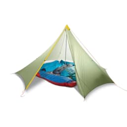 Knot 860g Ultralight Camping Rodless Pyramid Tent 4-8 Person Large Tarp 20D Nylon Both Sides Silicon Coating Outdoor Hikeburger