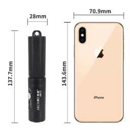 Archon V10s II Scuba Diving Light Flashlight Portable Underwater Lamp 1200 Lumen With 18650 Battery Torch Dive Video Photoraphy