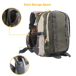 Maximumcatch Fly Fishing Vest With Multifunction Pockets Adjustable Size Fishing Backpack Fishing Bag
